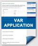 VAR Application icon... click to apply today!