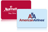 Marriott and American Airlines gift cards