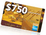$750 American Express Gift Card