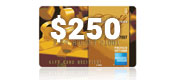 $250 American Express Gift Card!