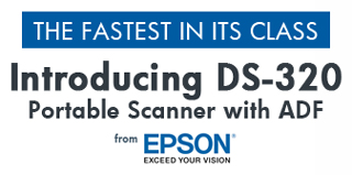 Introducing the NEW Epson WorkForce DS-320