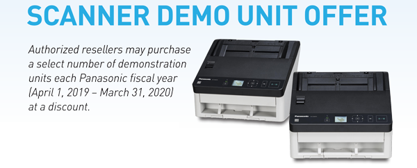 Scanner Demo Unit Offer