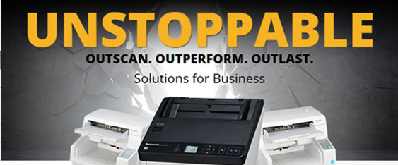 UNSTOPPABLE. Outscan. Outperform. Outlast. Solutions for Busines...